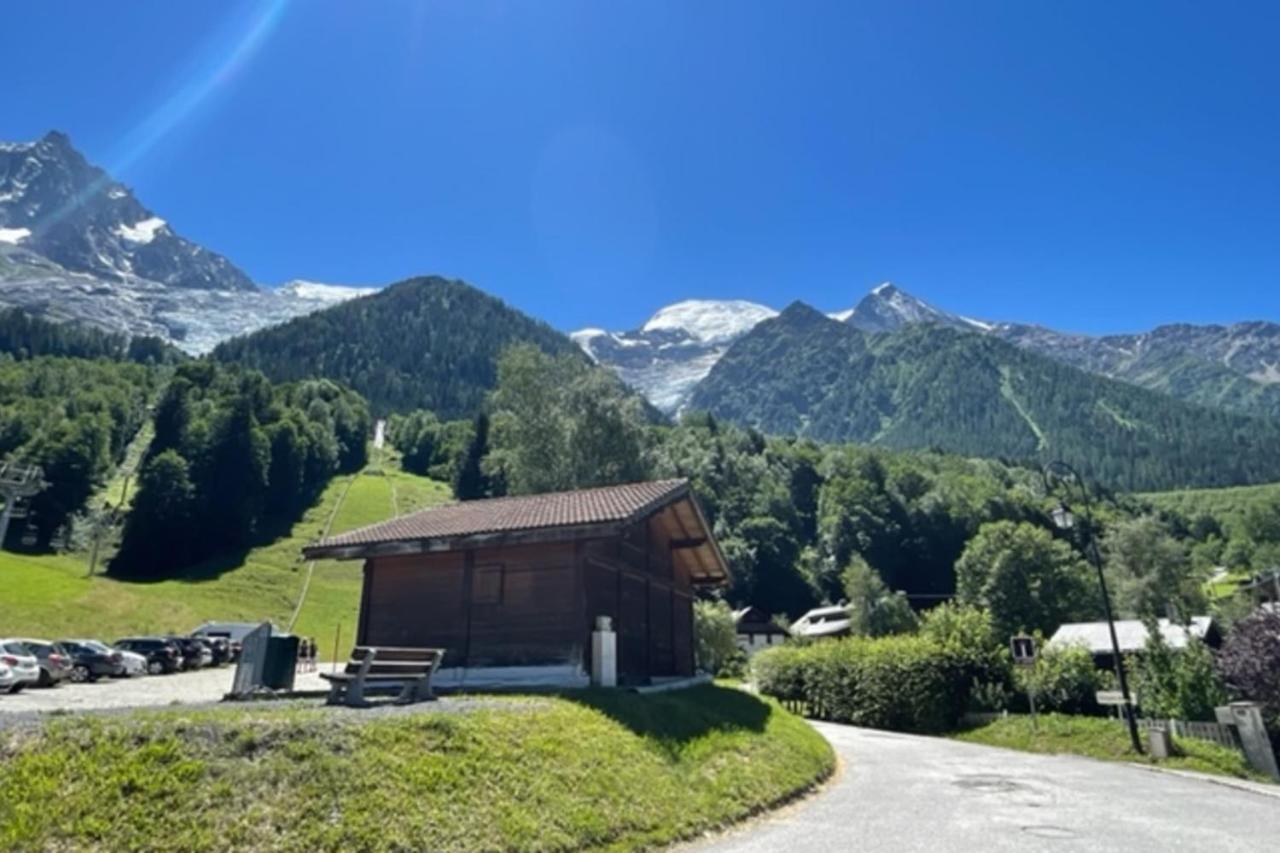 Apt With Nice View Near The Center Of Chamonix ภายนอก รูปภาพ