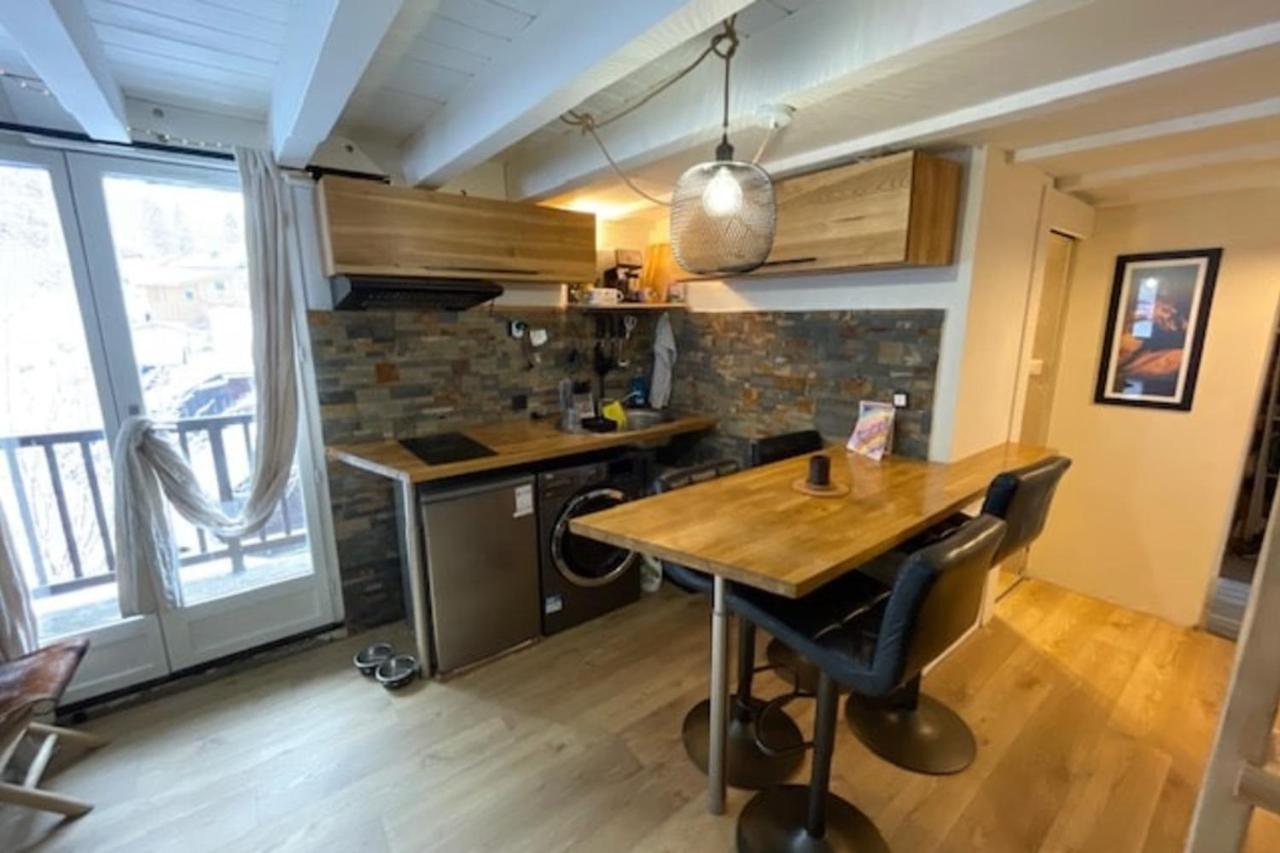 Apt With Nice View Near The Center Of Chamonix ภายนอก รูปภาพ